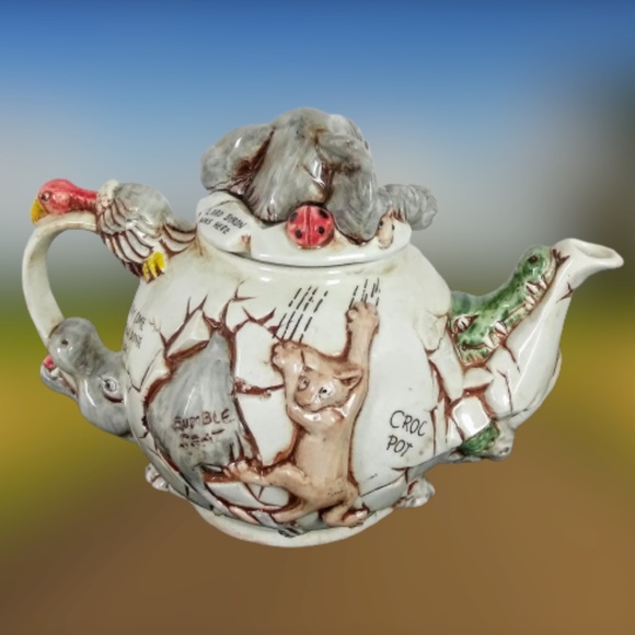 Harmony Kingdom Other - ❣️3XH.P. Noah's Ark Teapot Collectible Vintage